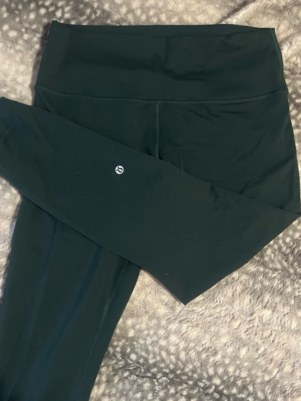 lululemon Rainforest Green wonder train leggings